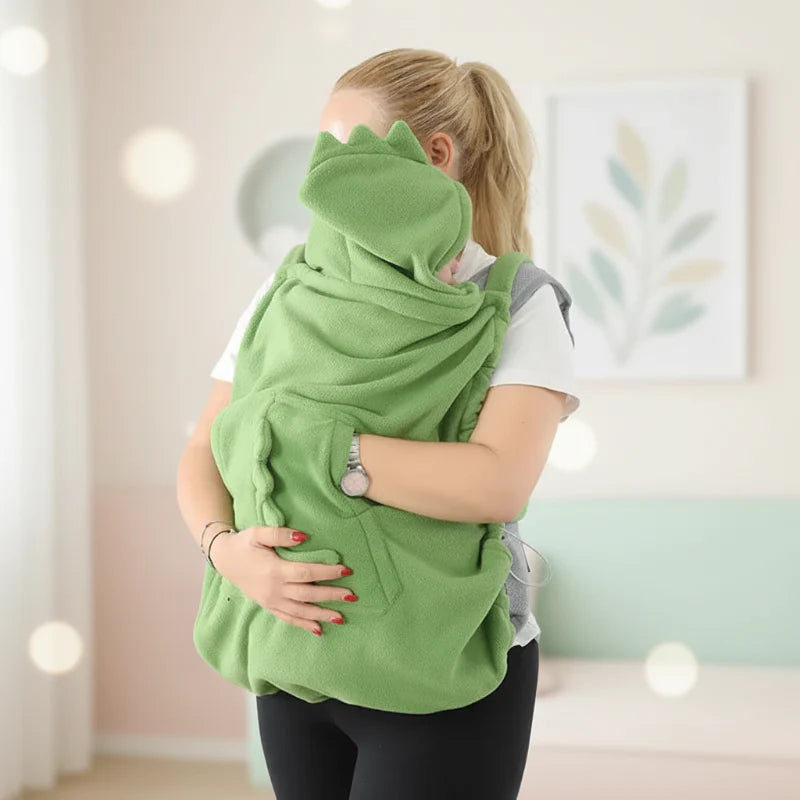 Dinosaur Baby Carrier Cover – Lämmin ja mukava – Dino-vauvanpeitto