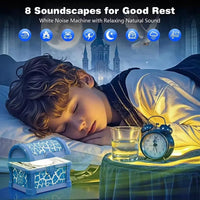 Thumbnail for StarBox – Hauska ja rauhoittava – White Noise -projektio-yölamppu