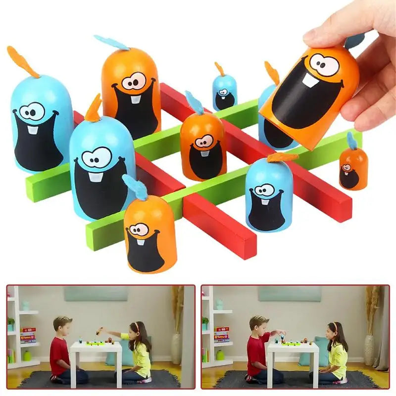 Chomp TicTacToe™ - Syö ja voita - Ristinolla lautapeli