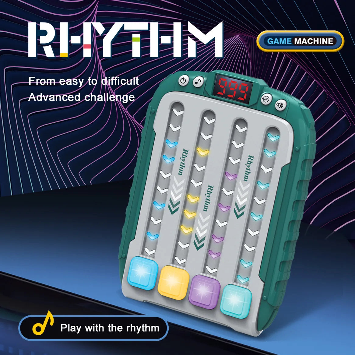 Rhythm™ - Vähentää stressiä, parantaa reaktionopeutta - Nopeuspeli