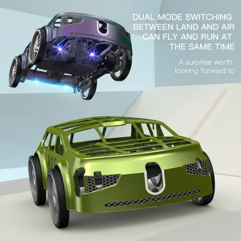 SkyDrive – Innovatiivinen ja näyttävä – 2-in-1 RC-lentävä auto ja drone LED-valolla