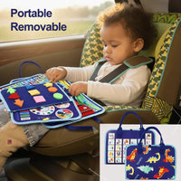 Thumbnail for 7-in-1 Busy Board – Motoriset taidot ja oppiminen – Aktiviteettitaulu