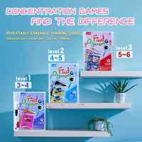 Thumbnail for Spot the Difference Game – Keskittymiskyky ja oppiminen – Korttipeli