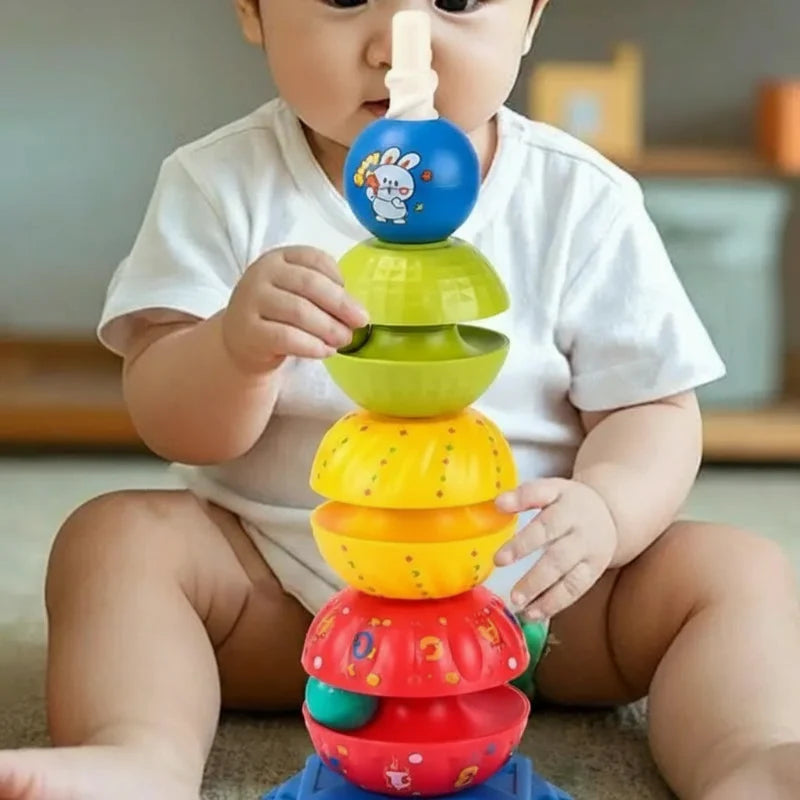 TinyTower – Koulutus ja leikki – Pinoamispeli pyörivällä alustalla