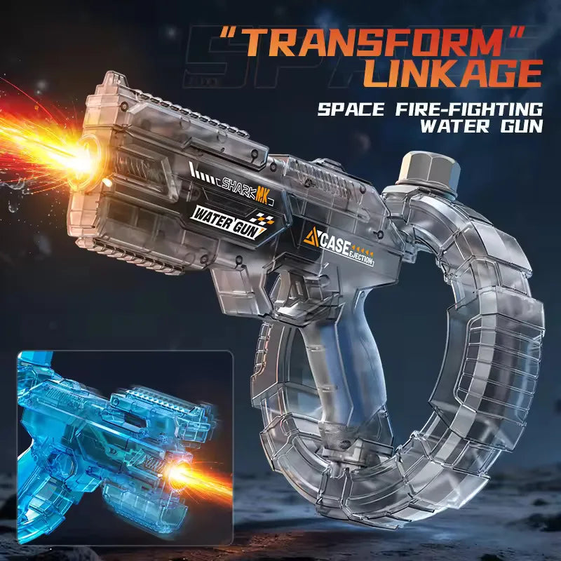 Space Water Blaster Toy – Interaktiivinen ja hauska – Vesipistooli
