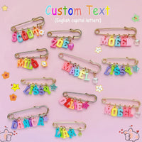 Thumbnail for Personalized Charm Pin – Henkilökohtainen ja tyylikäs – nimikoru
