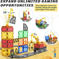 Thumbnail for MagnetoTrack – Luova ja leikkisä – Magneettiset laatat Autoset