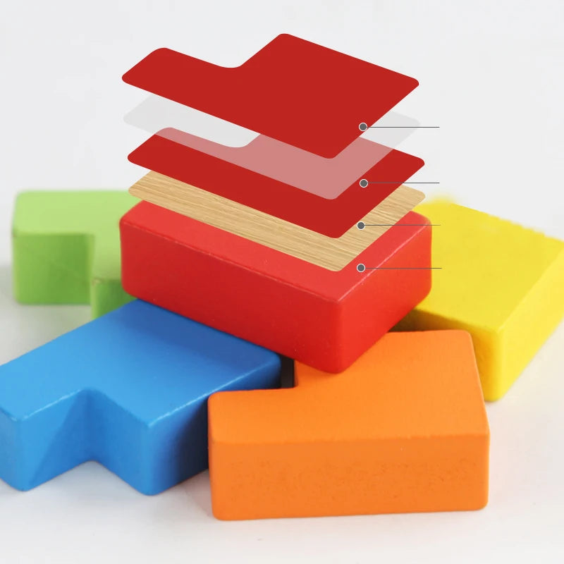 Woods™ - Harjoitus tekee mestarin - 3D Tetris Puzzle