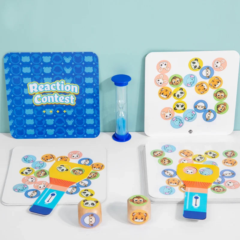 Puzzle Duel™ - Nopea ja älykäs - Vuorovaikutteinen reaktio lautapeli