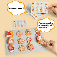 Thumbnail for TinyKitchen – Luova ja leikkisä – Puinen keksien lajittelupeli