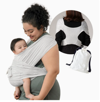 Thumbnail for SoftNest - Mukava, hengittävä ja turvallinen – ergonominen vauvan kantoliina