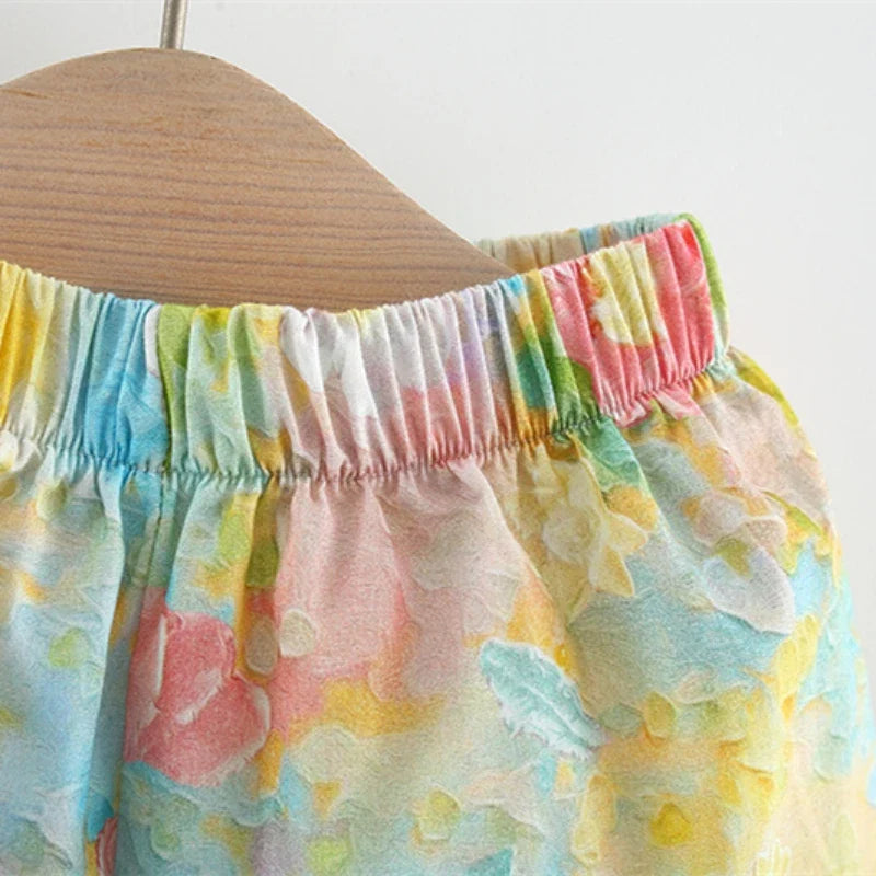 Mini Fashion™ - Kesä Flower Chic - Kesämekko Pioni printti