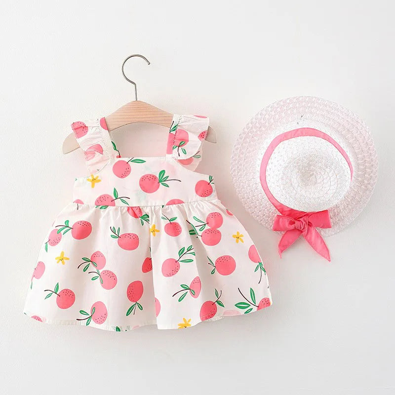 Mini Fashion™ – Makea & kesäinen – Hedelmäpuku (sisältää ILMAISEN olkihatun)