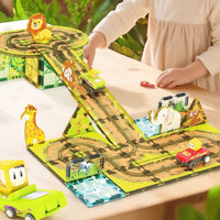 Thumbnail for Magnetic Road Blocks – Luova ja opettavainen – Magneettiteiden rakennussarja