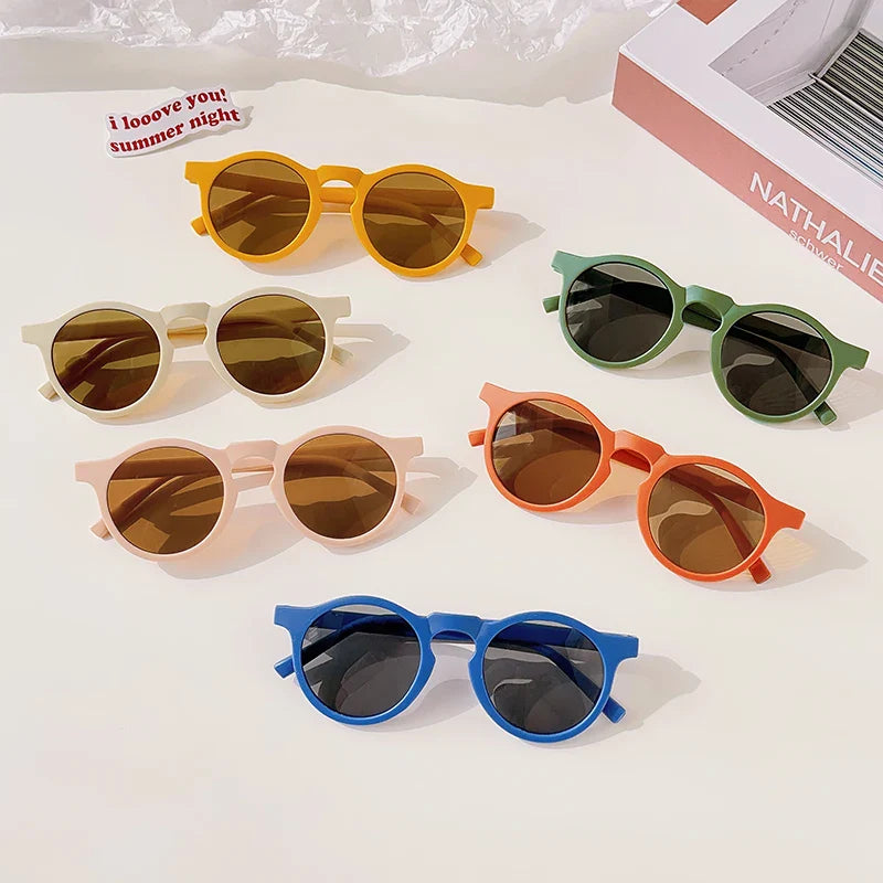 Colorful Kids Sun Shades – UV-suoja ja tyylikkyys – Lasten aurinkolasit