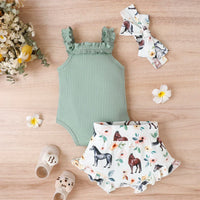 Thumbnail for Baby Girl Summer Outfit – Söpö ja ilmava – vauvan vaatesetti