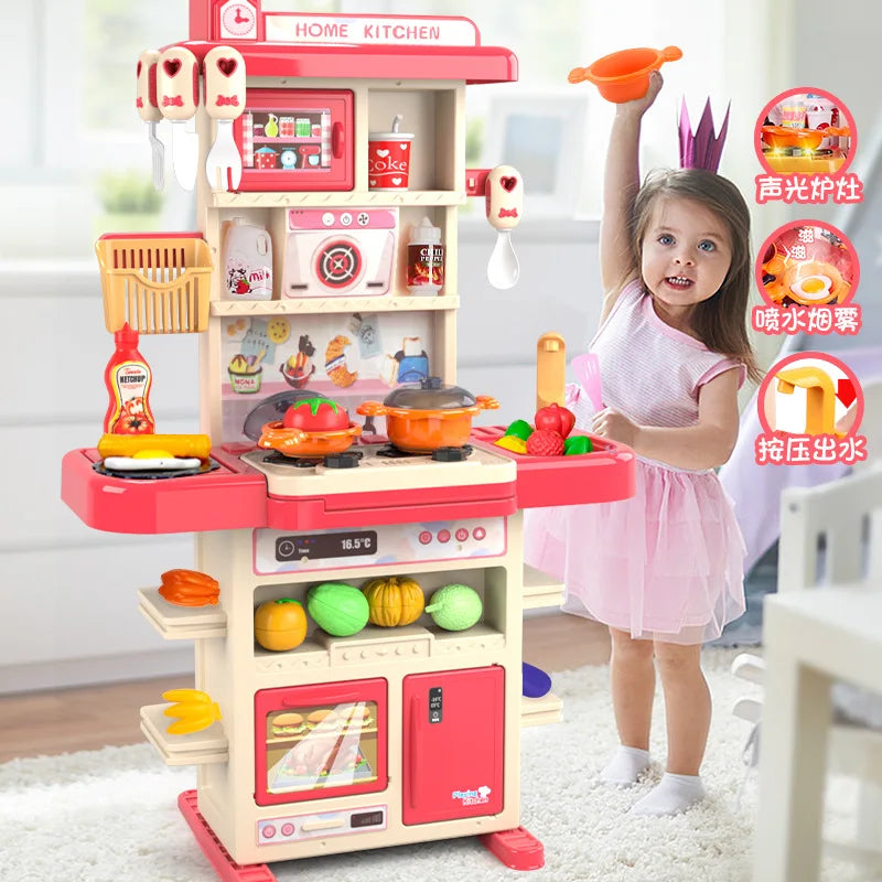 Little Chef - Ruoanlaitto hauskaa pienoiskoossa - Keittiön leikkisetti