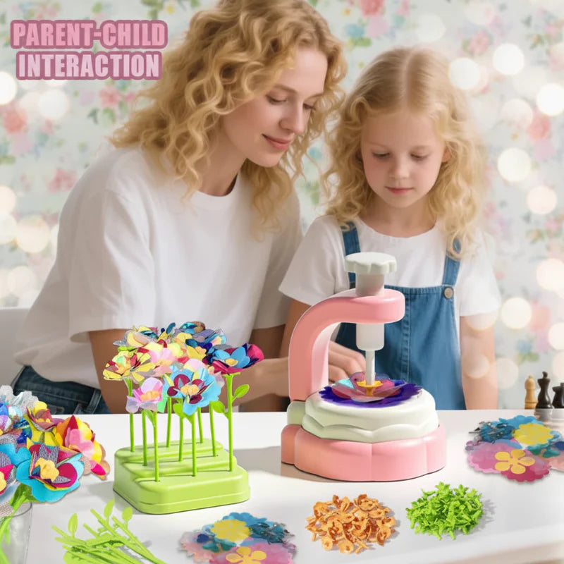 DIY Flower Bouquet Toy – Luova ja vuorovaikutteinen – Kukkien askartelusetti
