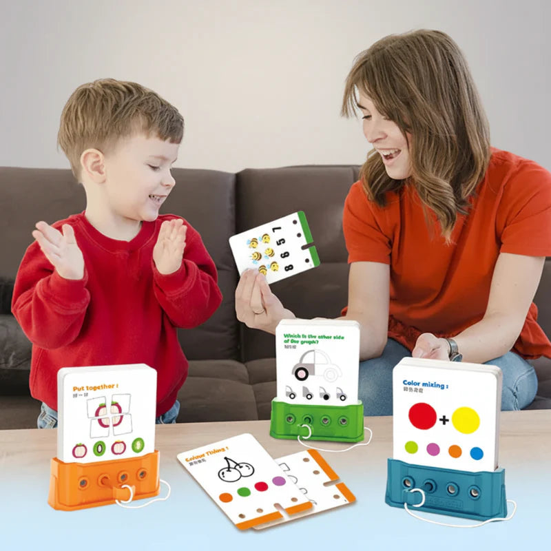Montessori Shape Matching Game – Logiikka ja keskittymiskyky – Palapelipeli