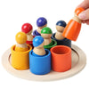 Rainbow Puzzle™ – Värikäs & luova - puiset lajittelulelut