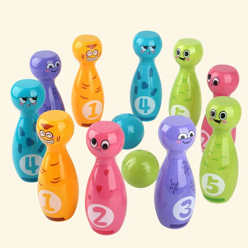 Bowling Game Set - Värikäs ja hauska - lelubowling-setti