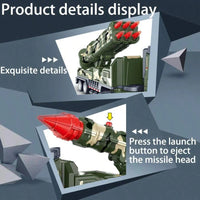 Thumbnail for BattleTruck – Sotilaallinen ja interaktiivinen – Armeijan kuorma-autolelu