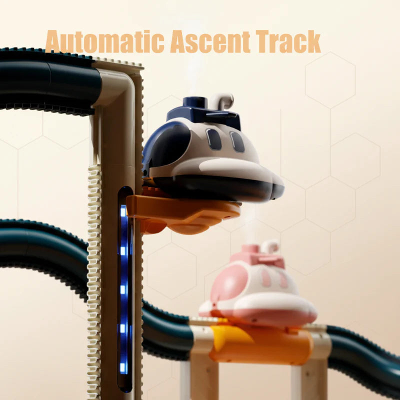 SteamTrack – Interaktiivinen ja viileä – 360° höyryjunarata