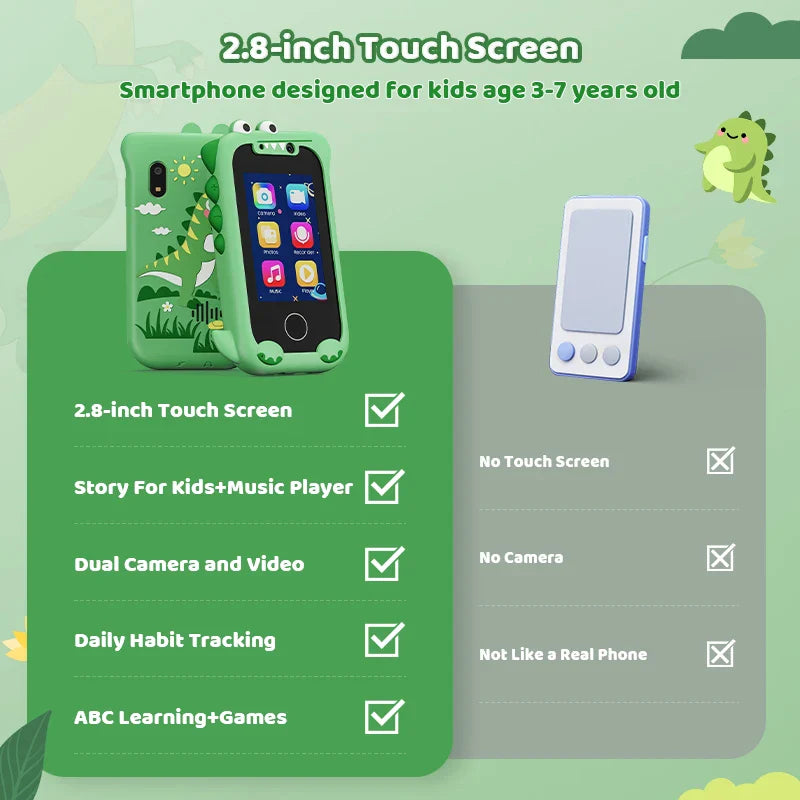 Kids Playphone™ - Musiikista selfieihin - Lelupuhelin