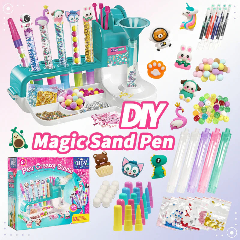 DIY Sand Art Pen – Luova ja opettavainen – Pen Creator -leikkisetti