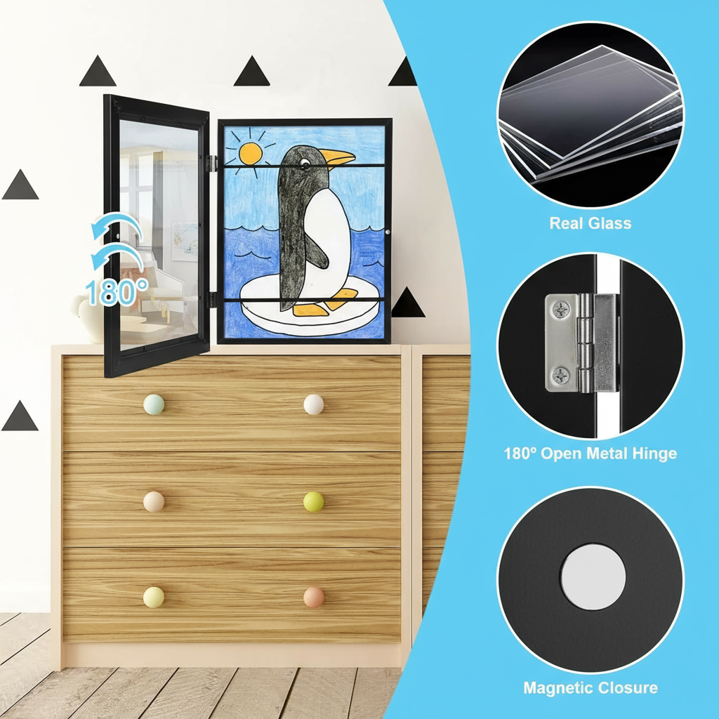 LittleGallery – Hauska ja opettavainen – Taidekehys A4