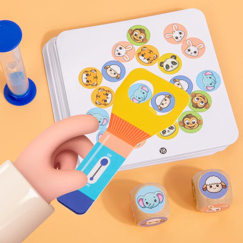 Puzzle Duel™ - Nopea ja älykäs - Vuorovaikutteinen reaktio lautapeli