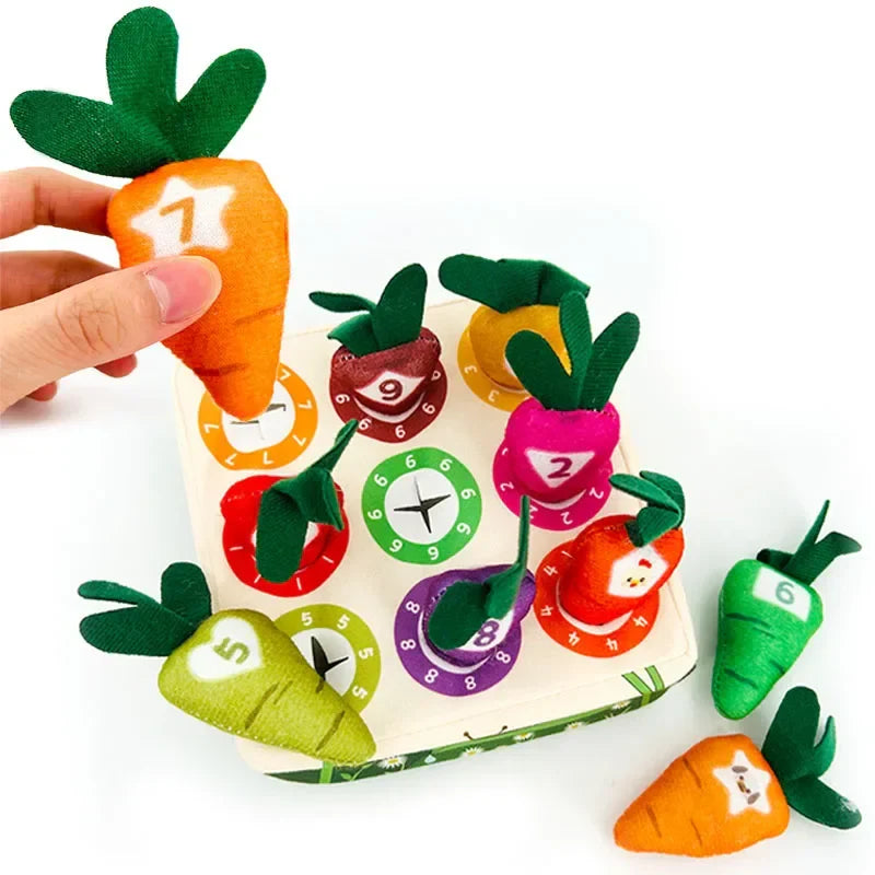 Sensory Carrots – Tunnista & poimi – Aistilelu
