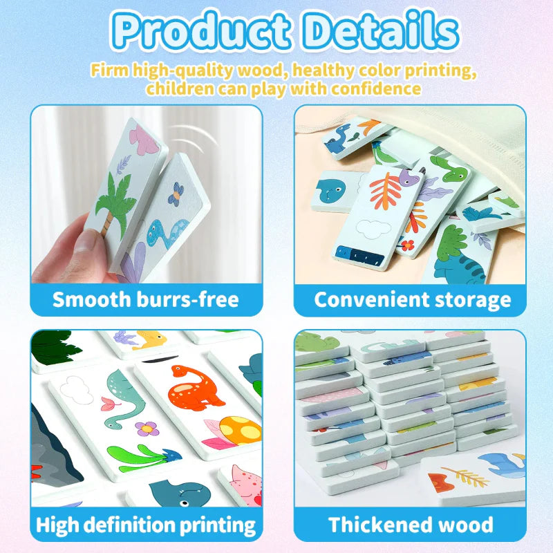 DinoDomino – Hauskin seurapeli! – Dino Domino