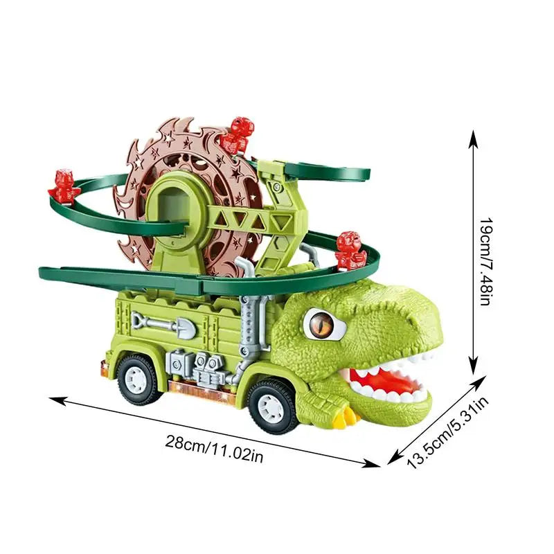 Dino Slide Truck™ - Kiipeile ja kisaa dinosaurusten kanssa! - Dinosaurus-rekka