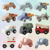 Montessori Silicone Toy Car – Turvallinen ja purulelu – silikoninen puruleluajoneuvo