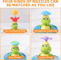 Thumbnail for Light Up Crocodile Bath Toy – Interaktiivista & vesileikkejä – Krokotiililähde -kylpyhuonelelut