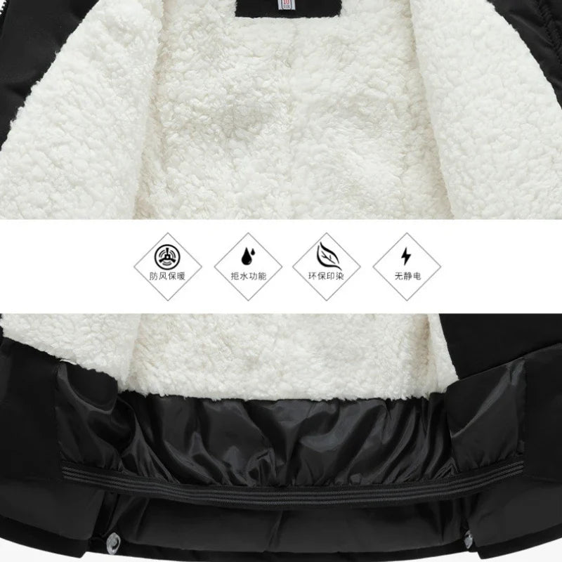 GlacierFit – Hengittävä ja suojaava vedenpitävä – hiihtopuku fleecevuorilla