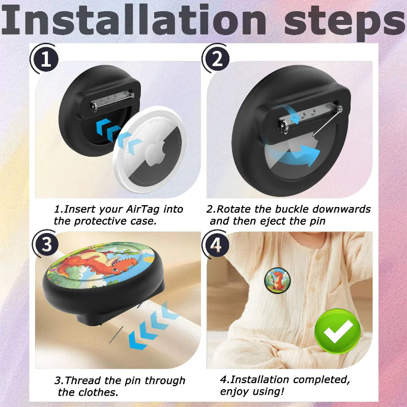 HiddenDot – Älykäs ja turvallinen – AirTag-kotelo