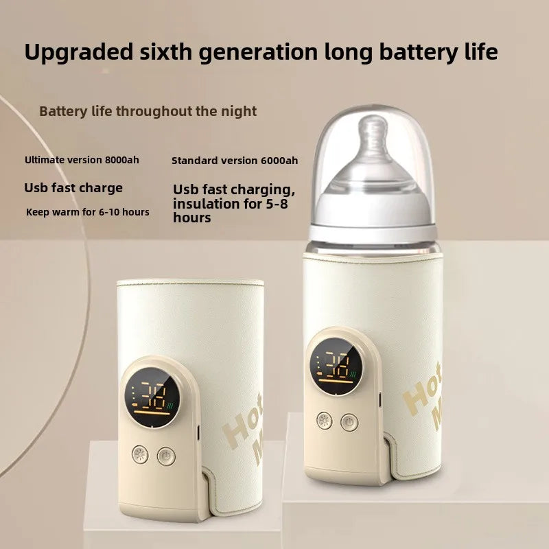 SmartBottle - Aina lämmin & valmis - Langaton ladattava maidonlämmitin