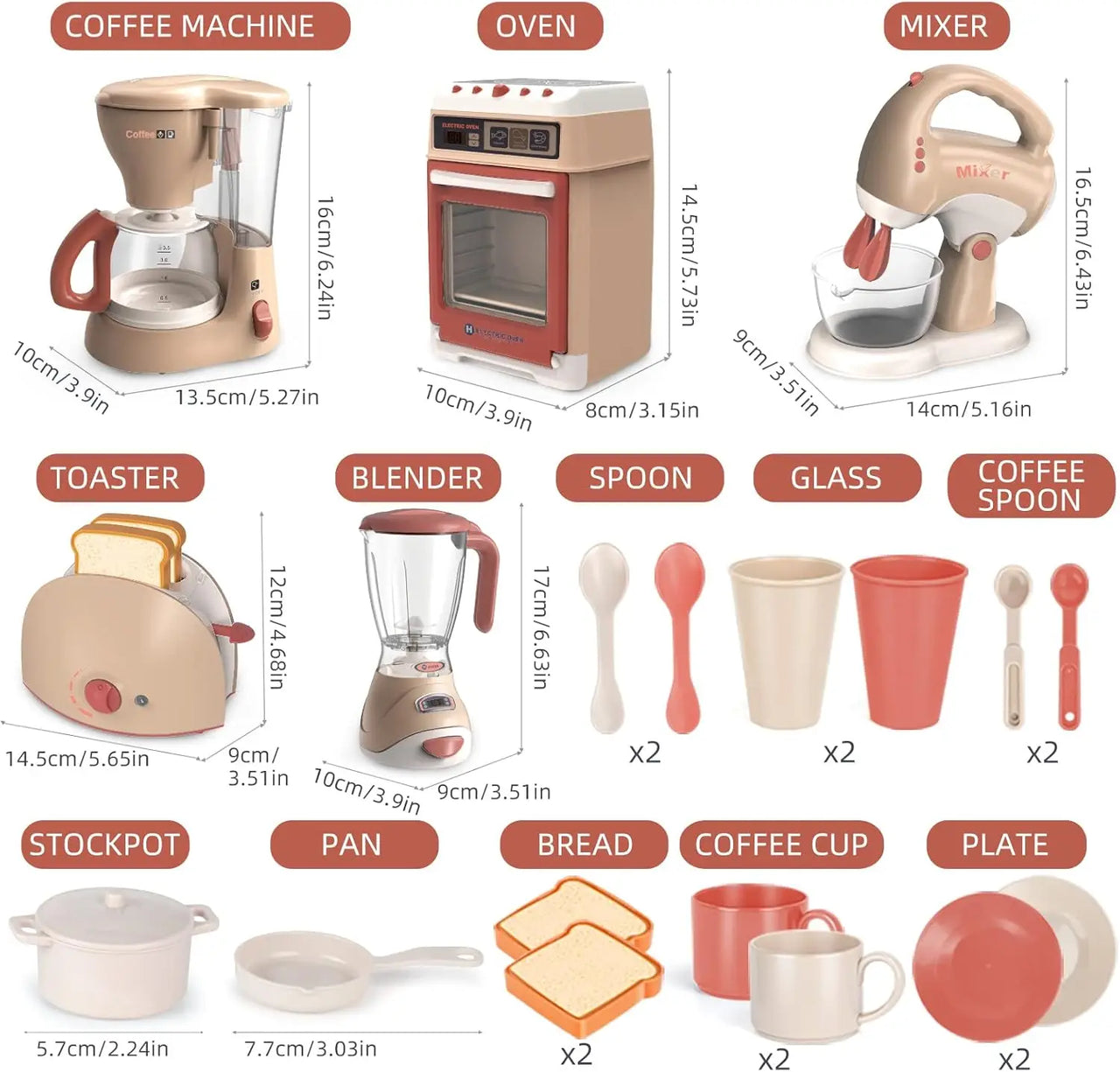 DreamCook – Fantasy in Action - Lelujen keittiökoneet