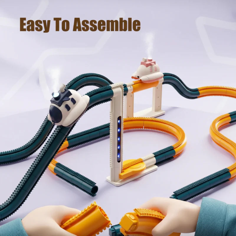 SteamTrack – Interaktiivinen ja viileä – 360° höyryjunarata