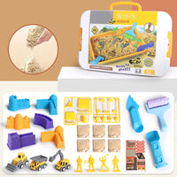 Thumbnail for Sand Works – Kaivaminen & rakentaminen – Kineettinen hiekka leikkisetti
