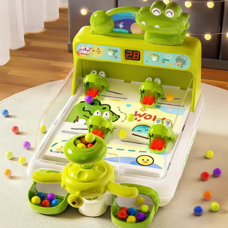 Crocodile Pinball Game – Interaktiivinen ja leikkisä – Krokodil-pelihallipeli