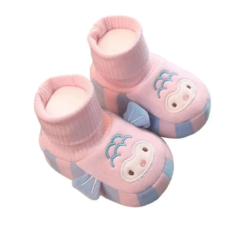 Mini Fashion™- Liukumattomat pohjat - Lasten sisätossut