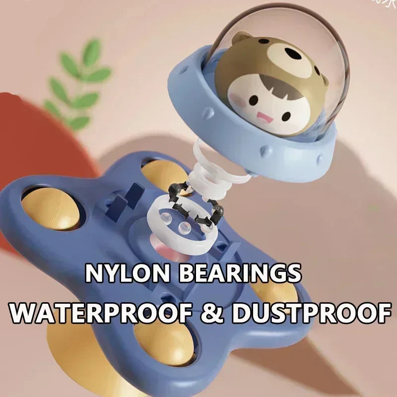 Suction Spinner™ -Pyörivä leikki - Vauvahyrrä imukupilla