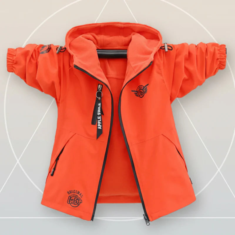 Reversible Kids Jacket – Veden- ja tuulenpitävä – kevyt takki