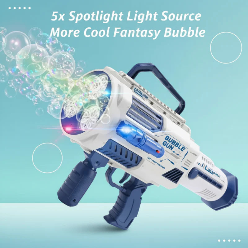 Light Up Bubble Gun – Leikki ja musiikki – Saippuakuplapistooli