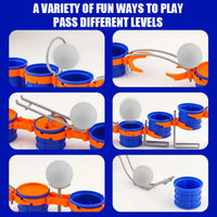 Thumbnail for Cup Jump Ball Game – Aktiivinen ja vuorovaikutteinen – Puff Ball -seurapeli