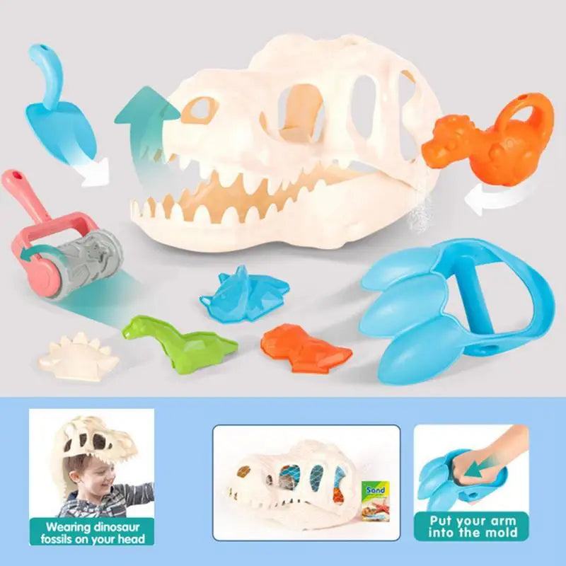 Dino Sand Set™ – Kaiva & leiki – Dinosaurus hiekkalelut