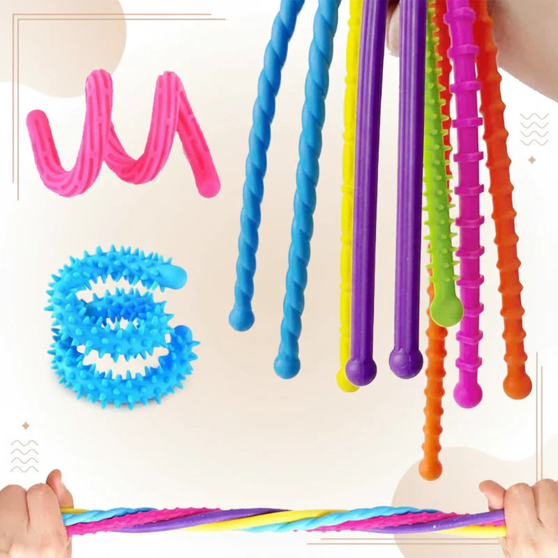 Fidget Sensory Sticks – Rauhoittava ja rentouttava – Aistien kehittymistä tukevat lelut